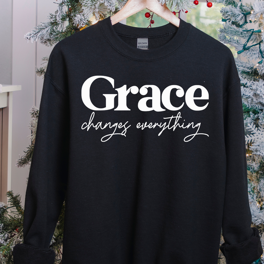 Grace changing everything Crewneck
