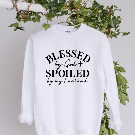 BLESSED by  God crewneck