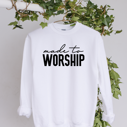 Made to worship Crewneck