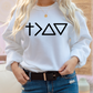 CROSS Triangle  Crewneck