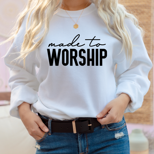 Made to worship Crewneck